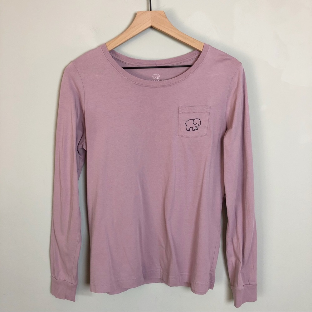Ivory Ella | Pink Long Sleeve Tee